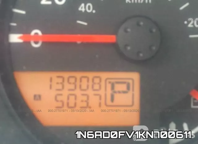 1N6AD0FV1KN700611 фото 8
