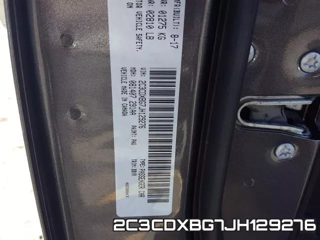 2C3CDXBG7JH129276 фото 2