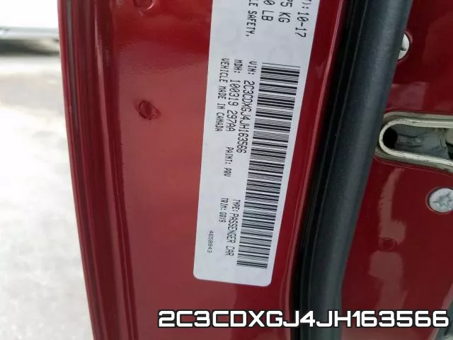 2C3CDXGJ4JH163566 фото 2