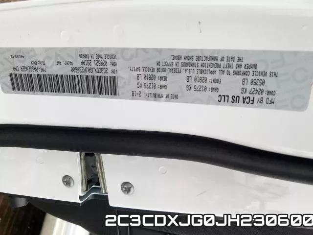 2C3CDXJG0JH230600 фото 2
