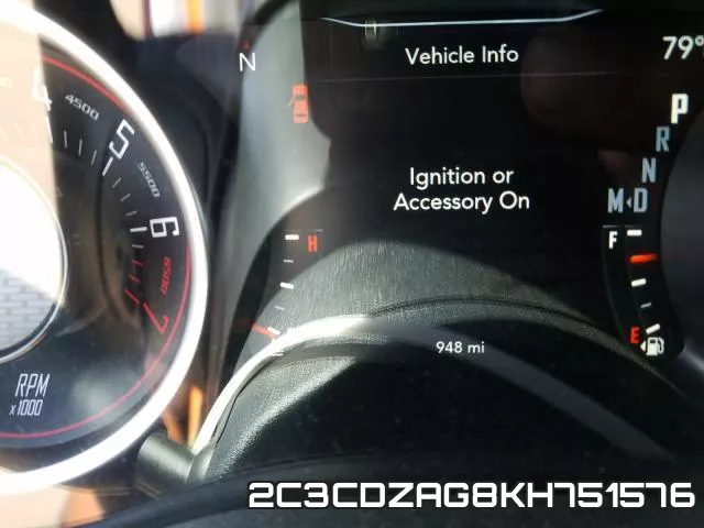 2C3CDZAG8KH751576 фото 6