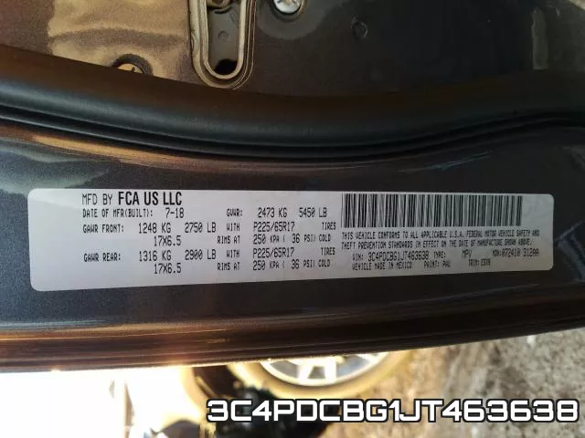 3C4PDCBG1JT463638 фото 2