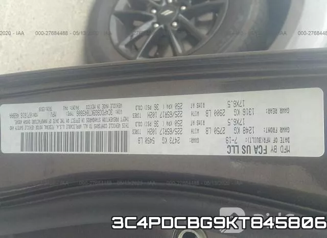 3C4PDCBG9KT845806 фото 10
