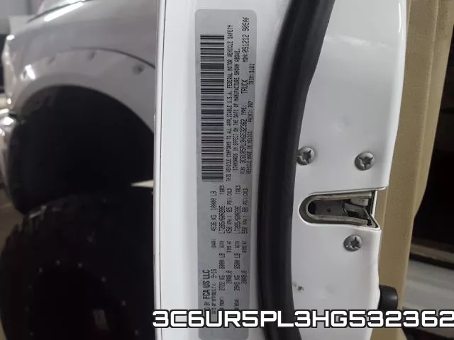 3C6UR5PL3HG532362 фото 2