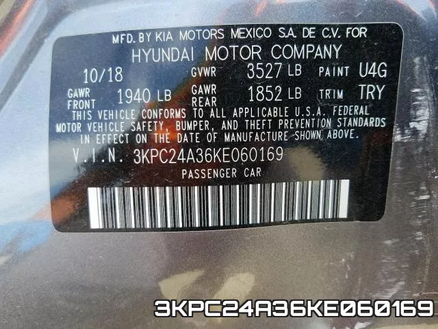 3KPC24A36KE060169 фото 2