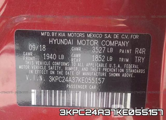 3KPC24A37KE055157 фото 10