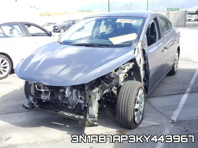 3N1AB7AP3KY443967 фото 3