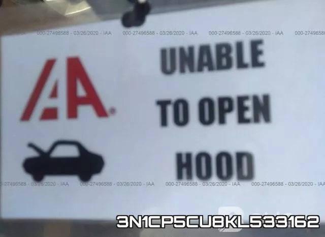 3N1CP5CU8KL533162 фото 2
