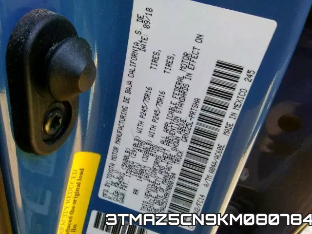 3TMAZ5CN9KM080784 фото 2