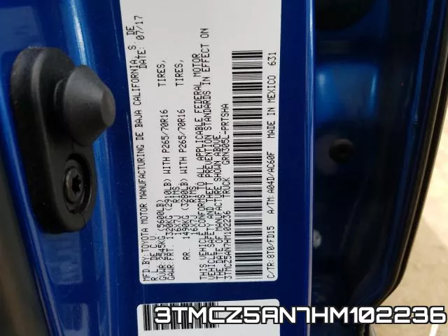 3TMCZ5AN7HM102236 фото 2