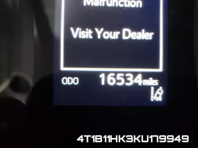 4T1B11HK3KU179949 фото 9