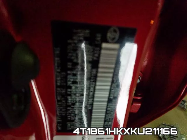 4T1B61HKXKU211166 фото 2