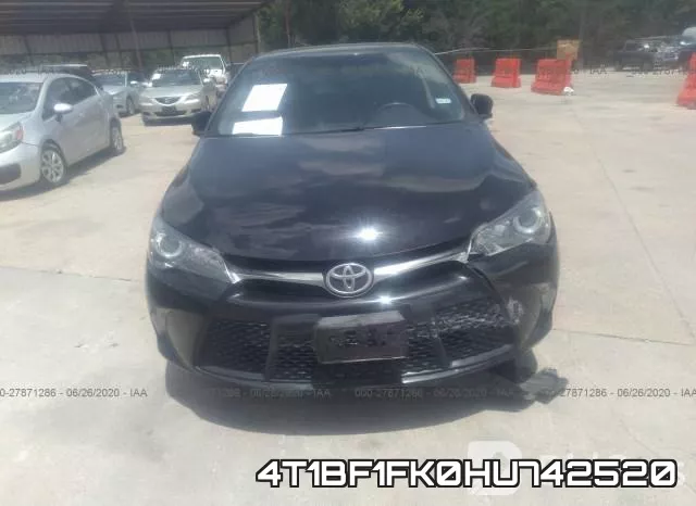 4T1BF1FK0HU742520 фото 7