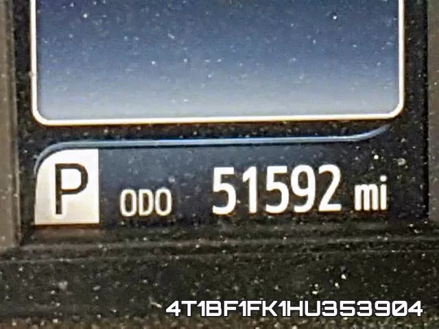 4T1BF1FK1HU353904 фото 9