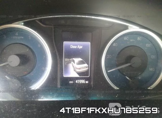 4T1BF1FKXHU785259 фото 8