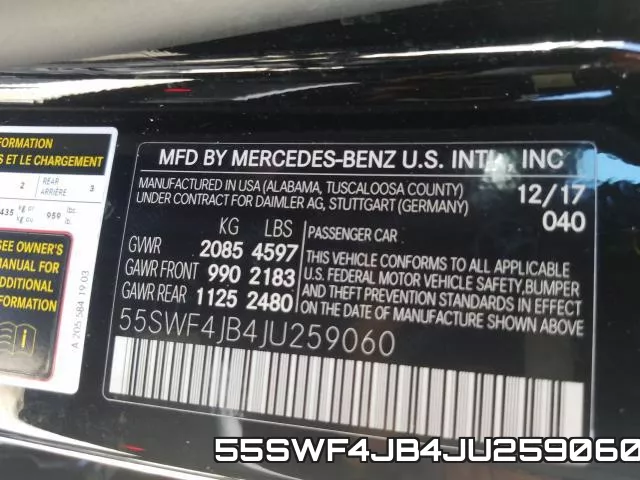 55SWF4JB4JU259060 фото 2