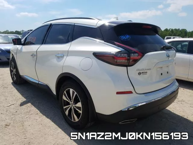 5N1AZ2MJ0KN156193 фото 4