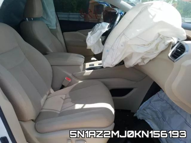 5N1AZ2MJ0KN156193 фото 6
