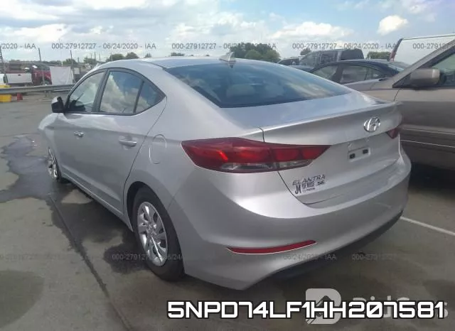 5NPD74LF1HH207581 фото 4