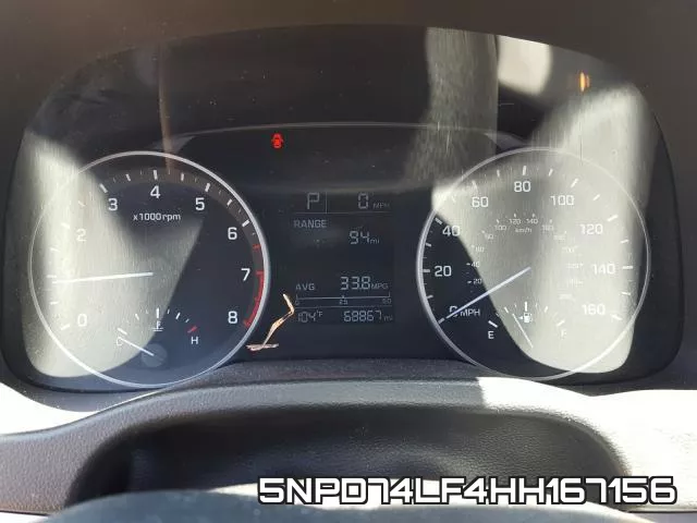 5NPD74LF4HH167156 фото 9