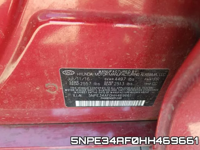 5NPE34AF0HH469661 фото 2