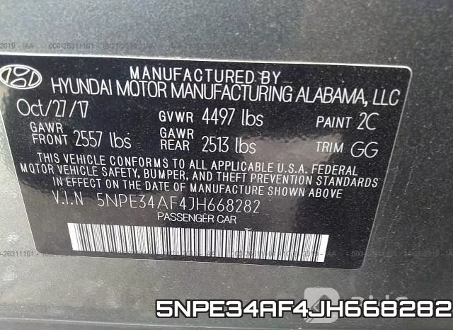 5NPE34AF4JH668282 фото 10