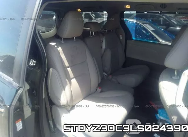 5TDYZ3DC3LS024390 фото 9