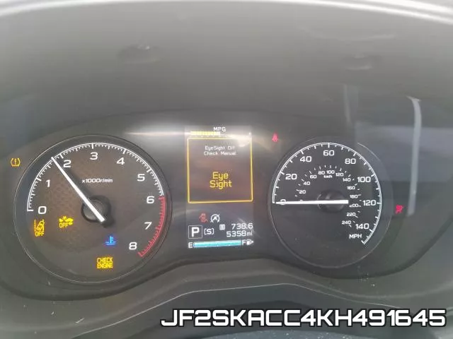 JF2SKACC4KH491645 фото 9