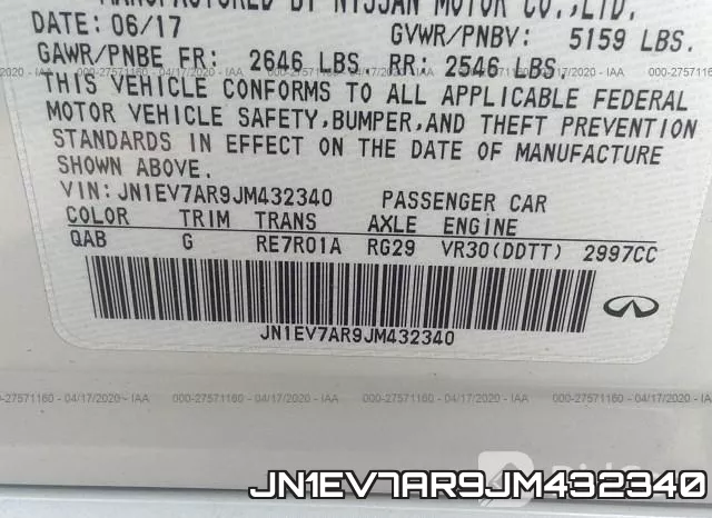 JN1EV7AR9JM432340 фото 10