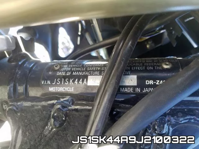 JS1SK44A9J2100322 фото 2