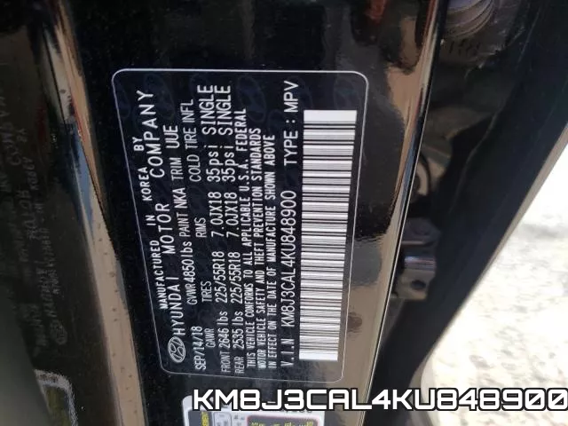 KM8J3CAL4KU848900 фото 2