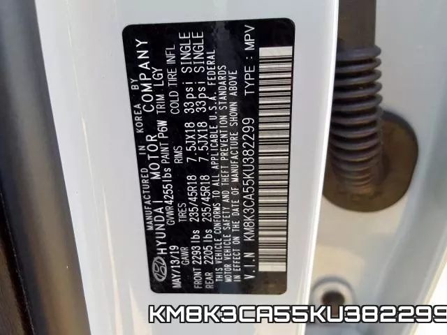 KM8K3CA55KU382299 фото 2
