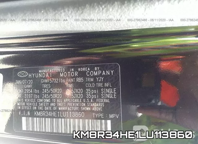 KM8R34HE1LU113860 фото 10