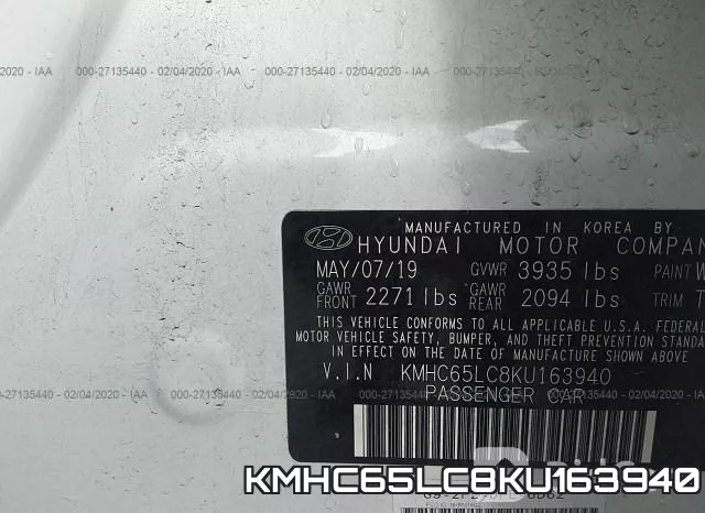 KMHC65LC8KU163940 фото 10