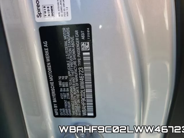 WBAHF9C02LWW46723 фото 2