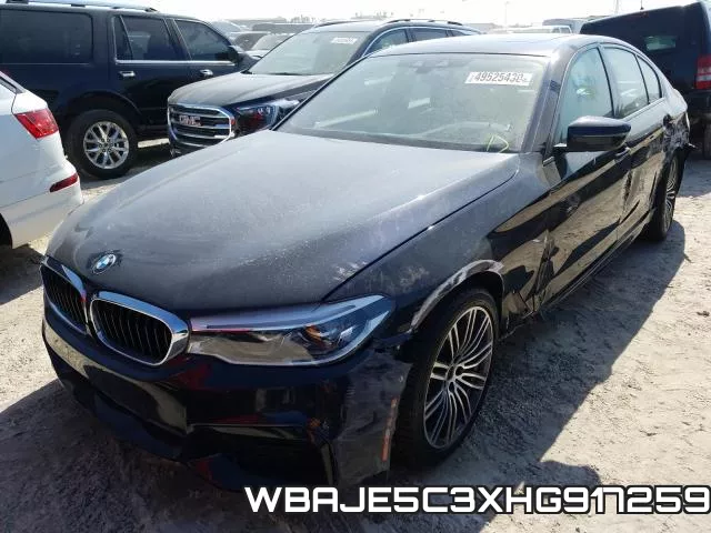 WBAJE5C3XHG917259 фото 3