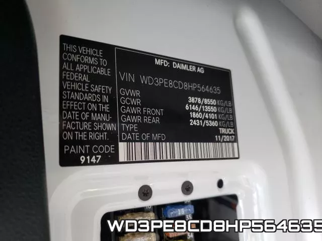 WD3PE8CD8HP564635 фото 2