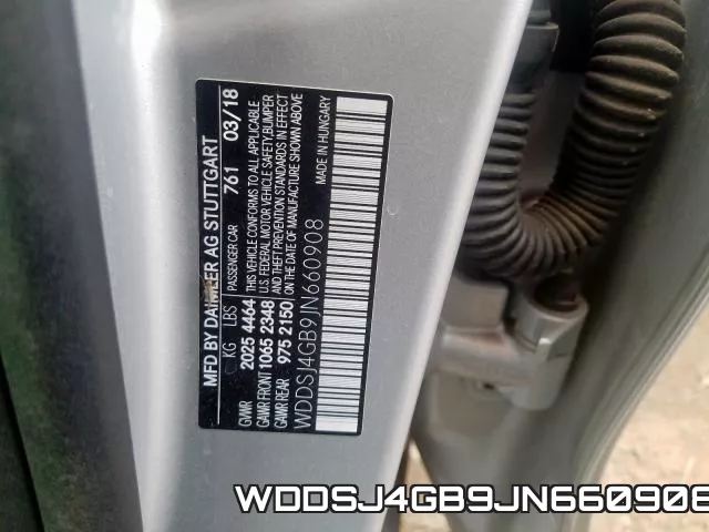 WDDSJ4GB9JN660908 фото 2