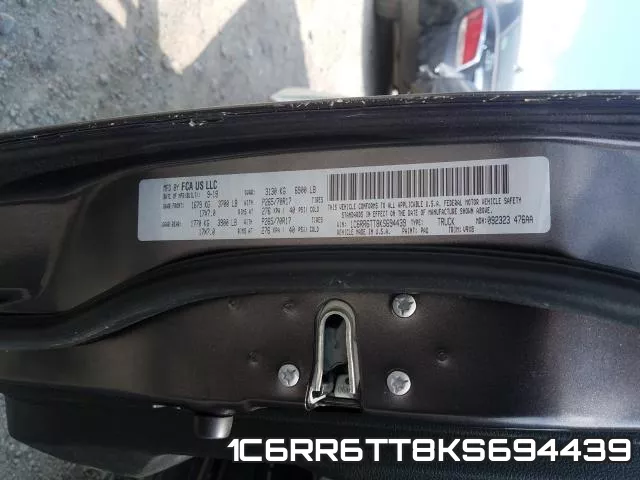 1C6RR6TT8KS694439 фото 2