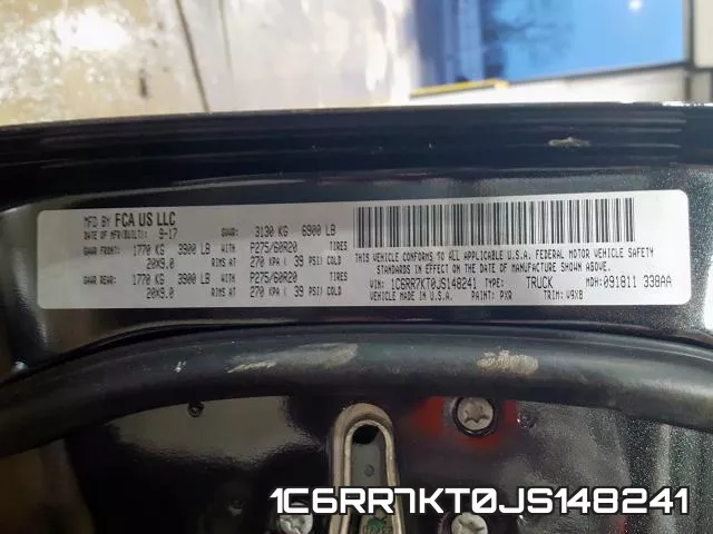1C6RR7KT0JS148241 фото 2