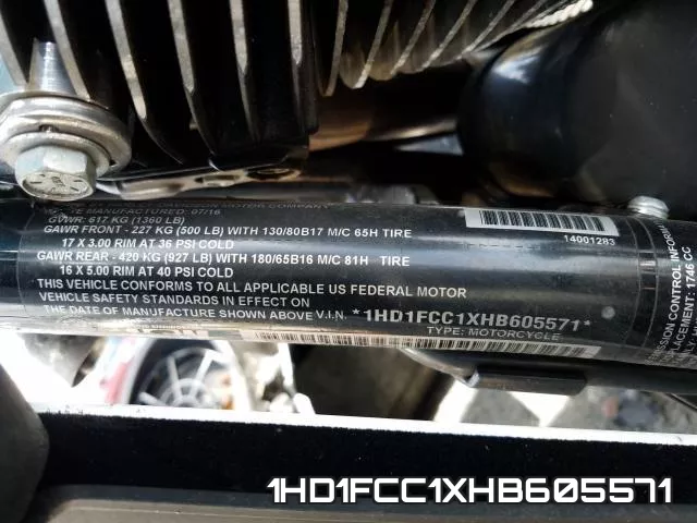 1HD1FCC1XHB605571 фото 2