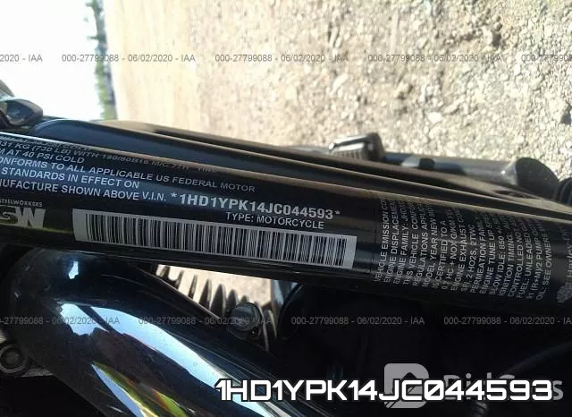 1HD1YPK14JC044593 фото 2
