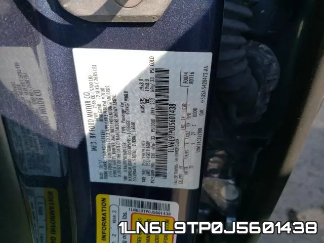 1LN6L9TP0J5601438 фото 2