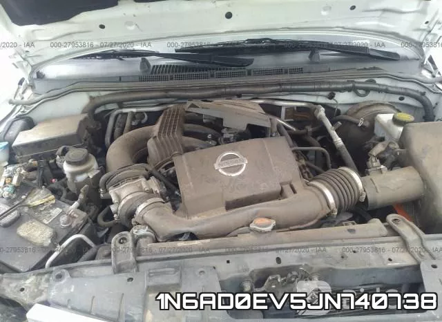 1N6AD0EV5JN740738 фото 2