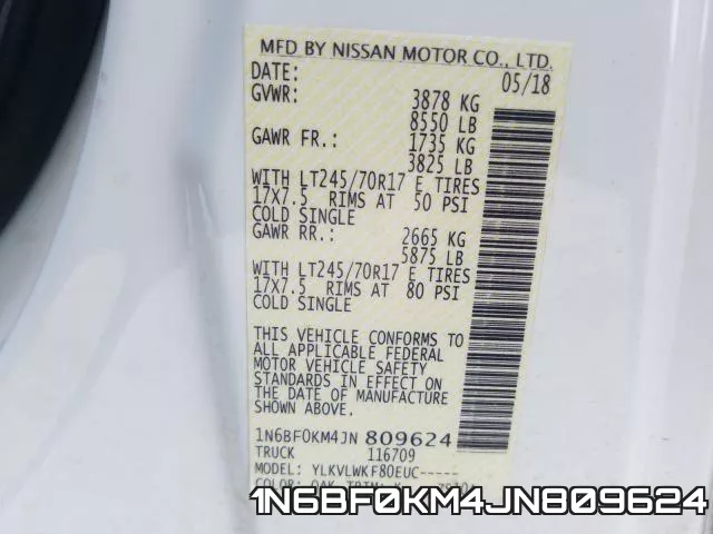 1N6BF0KM4JN809624 фото 2