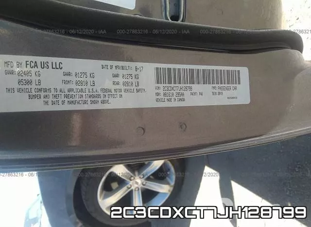 2C3CDXCT7JH128799 фото 10