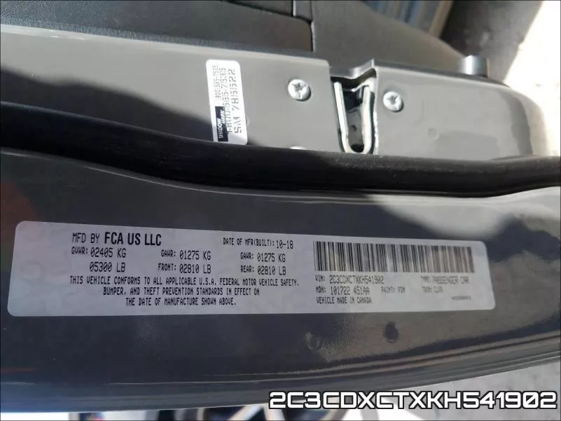 2C3CDXCTXKH541902 фото 2