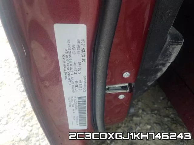 2C3CDXGJ1KH746243 фото 2