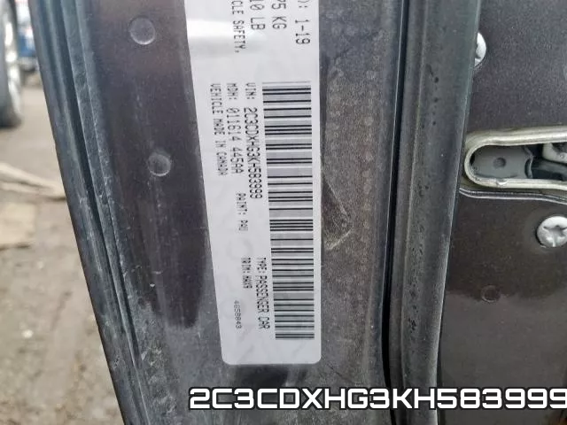 2C3CDXHG3KH583999 фото 2