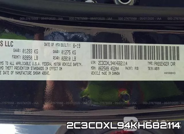 2C3CDXL94KH682114 фото 10